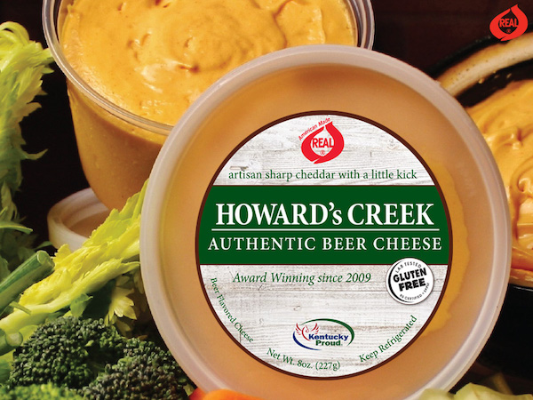 howards creek beer cheese new label