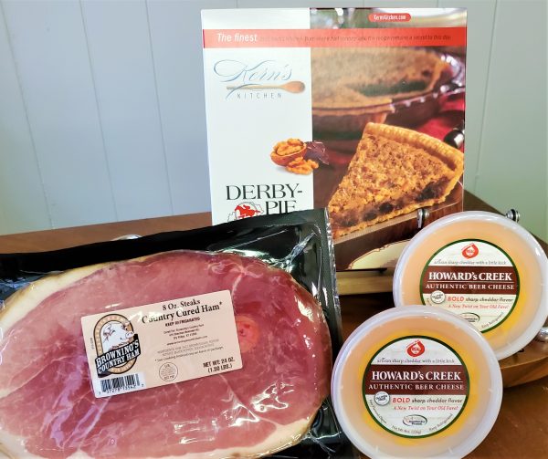 Browning's Ham Steaks, Derby Pie, Bold Beer Cheese