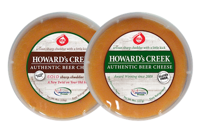 Image of Howard's Creek Bold and The Authentic Snappy Beer Cheese