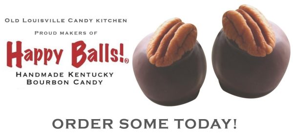 Happy Balls! Handmade Kentucky Bourbon Candy. 4 pack!